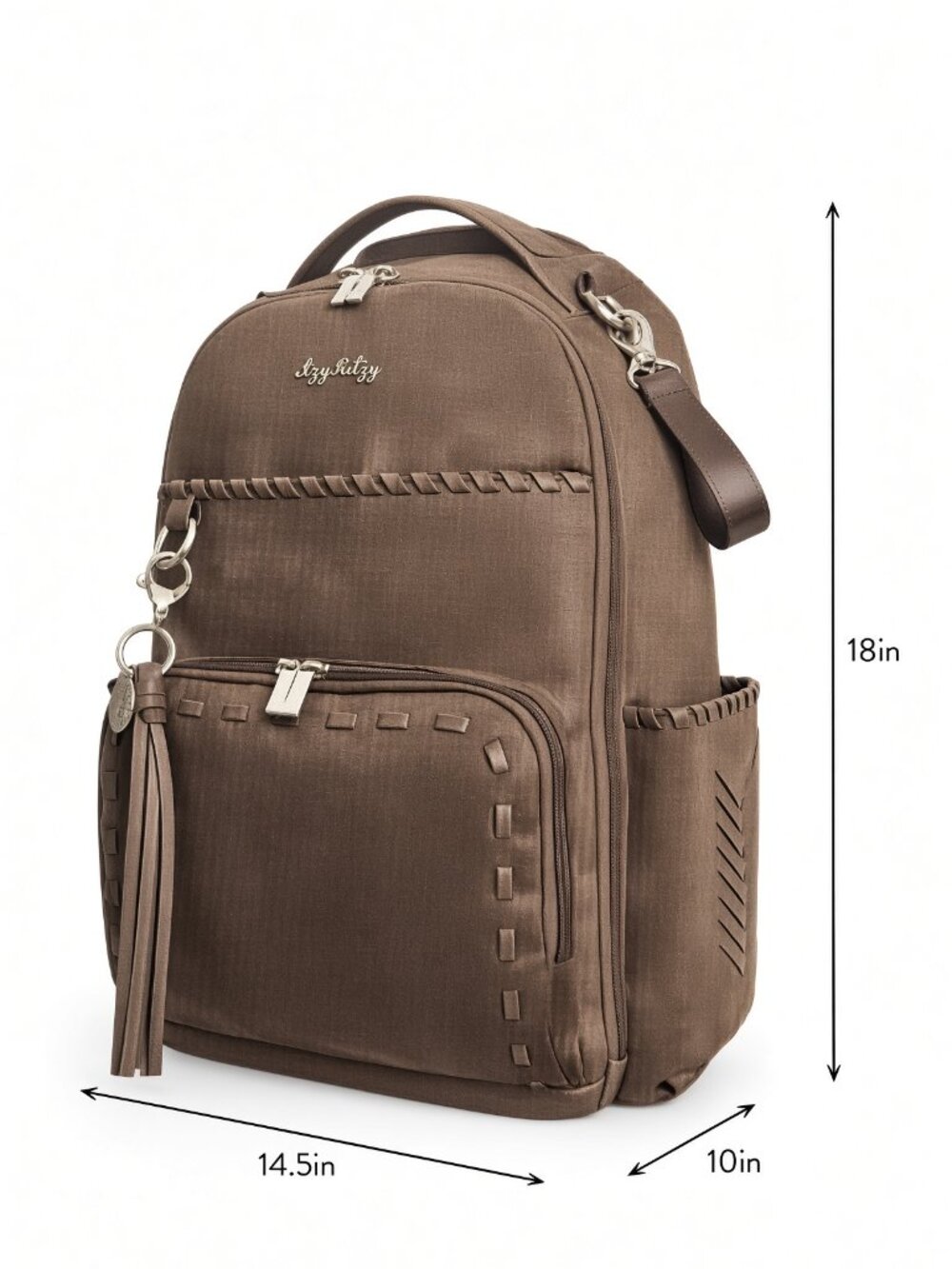 STEAL!!🔥NWT Itzy Ritzy Boss Plus Large Diaper Bag Backpack | Aspen - Picture 11 of 14